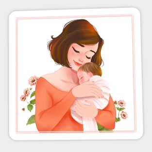 Happy mothers day Gift for mom Sticker